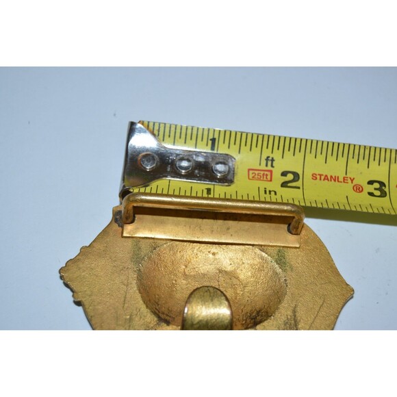 Vintage Golden Knights of Templar Little Falls Commandery No 26 Belt Buckle Rare - Picture 5 of 6